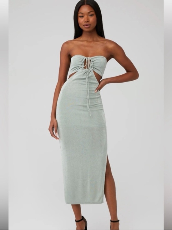 Runaway The Label Dresses & Skirts - Runaway Jodi midi dress sage green